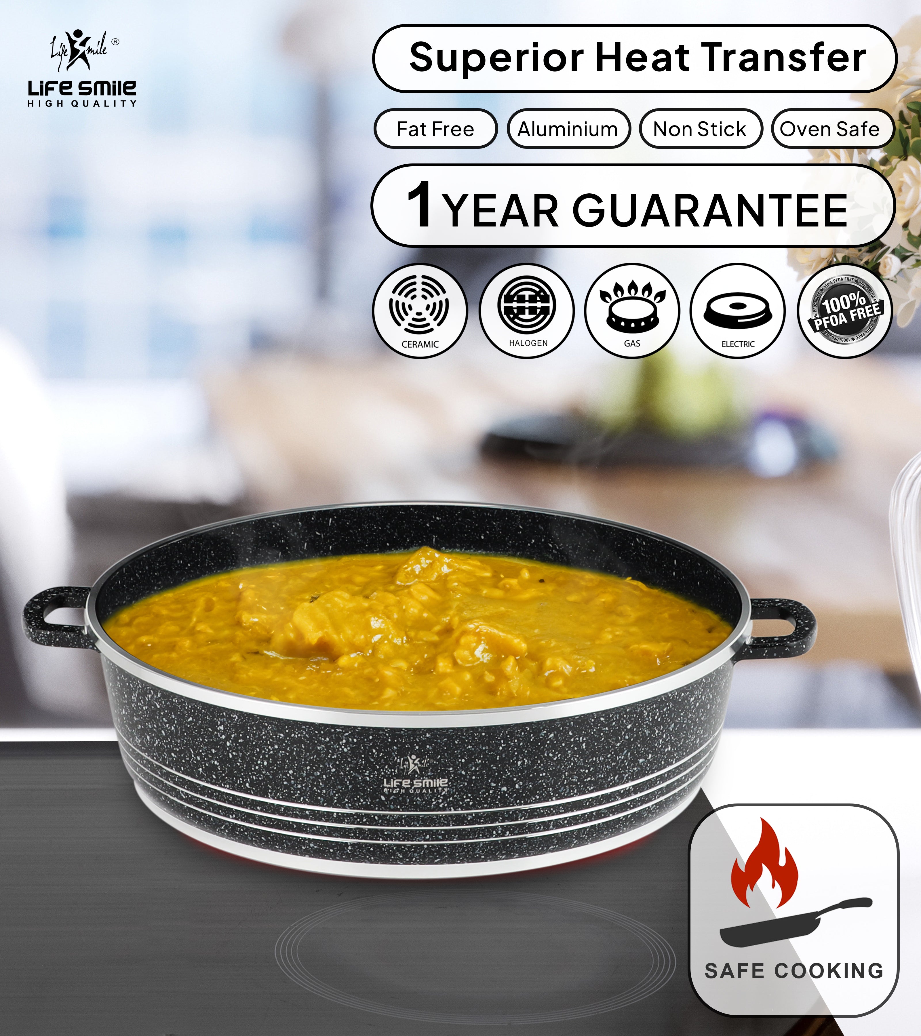 Granite Coated Cookware Set