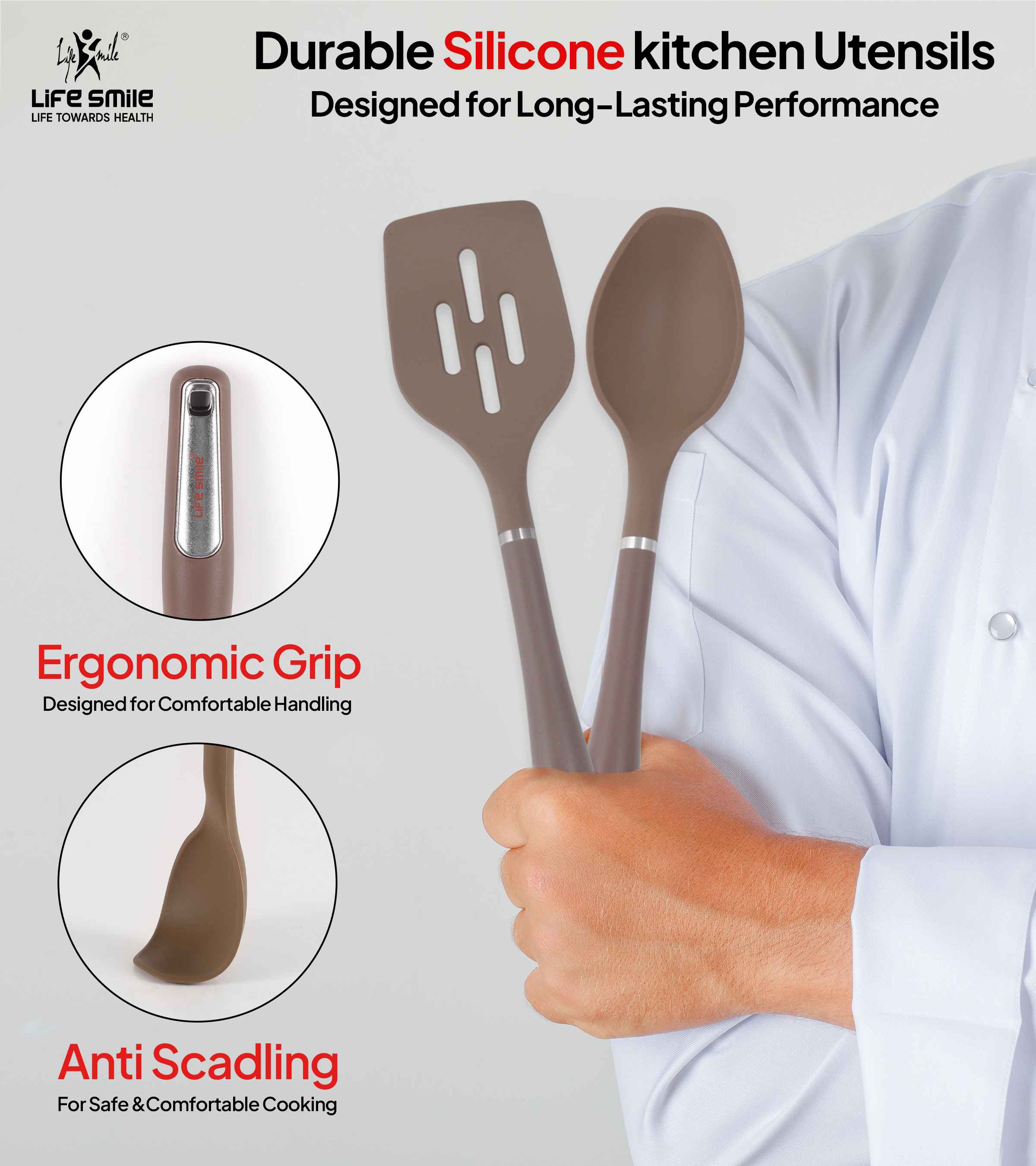 Kitchen Cooking Utensils and Tools with Ladle and Skimmer