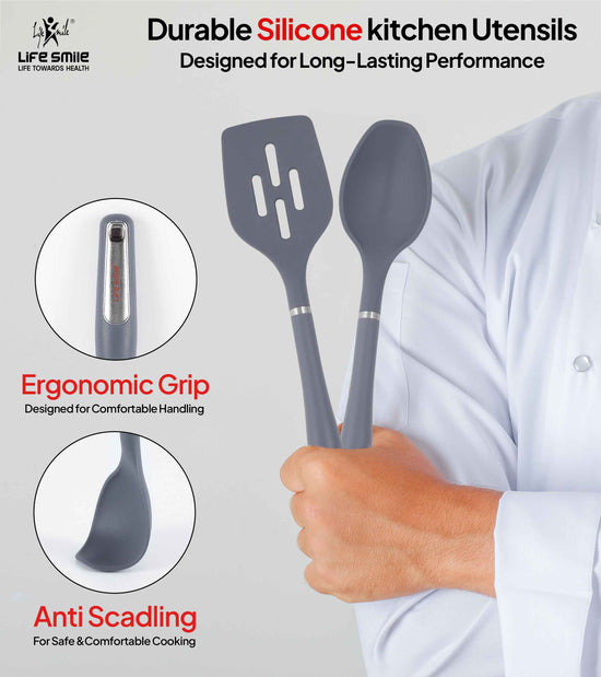 Kitchen Cooking Utensils and Tools with Ladle and Skimmer