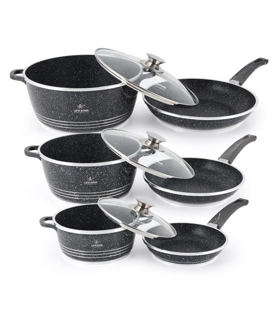 Non Stick Cookware Pots and Frying Pans Set