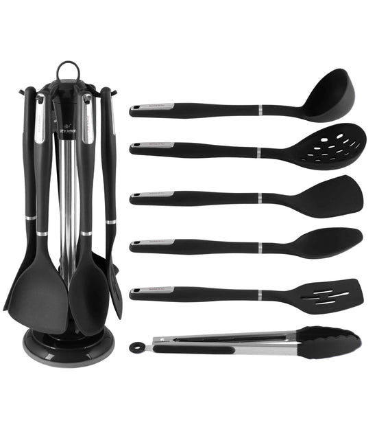 Kitchen Cooking Utensils and Tools with Ladle and Skimmer