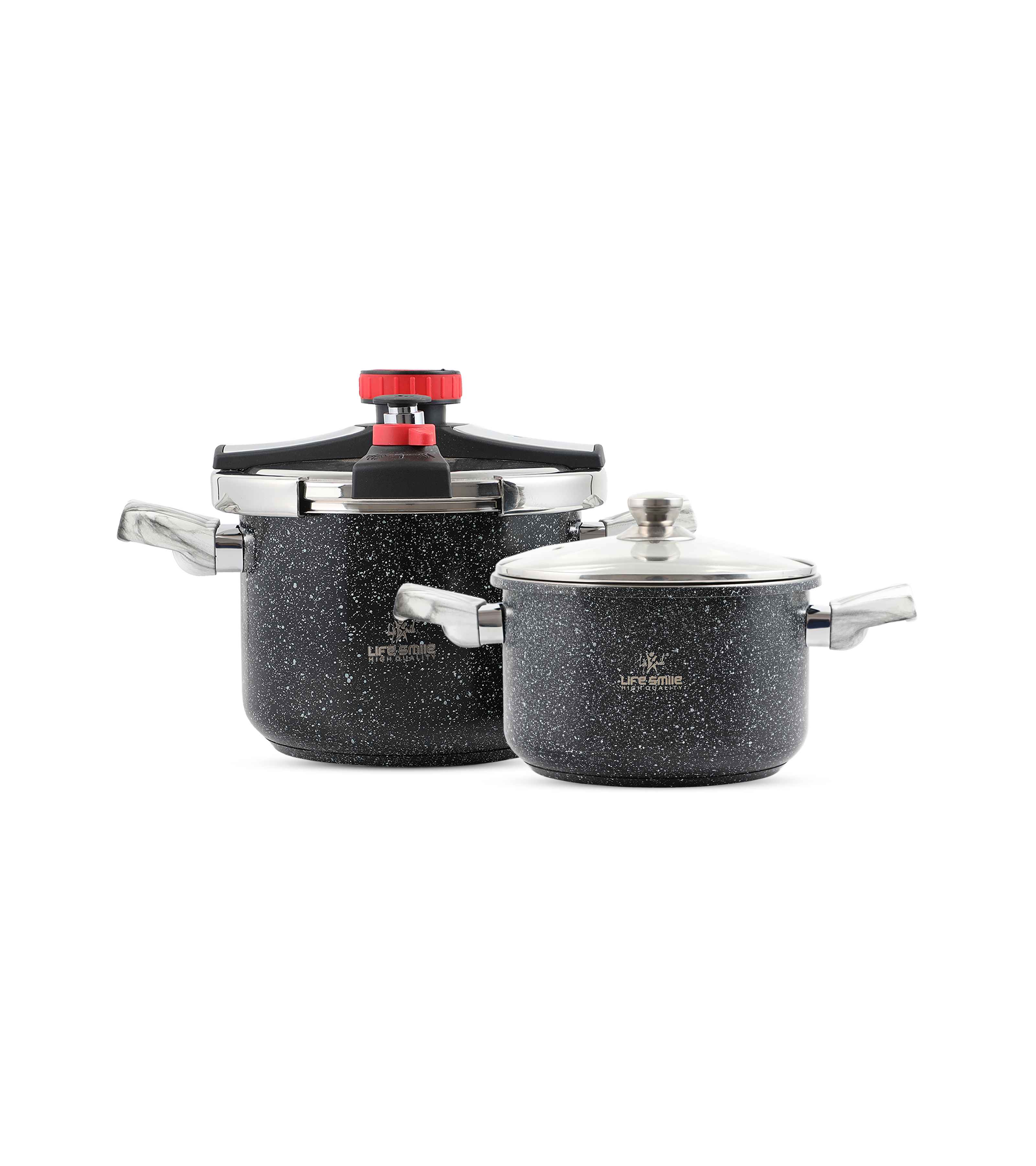 Pressure Cooker Set Stainless Steel Induction Bottom